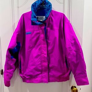 Columbia ‘Bugaboo’ multi-color windbreaker.